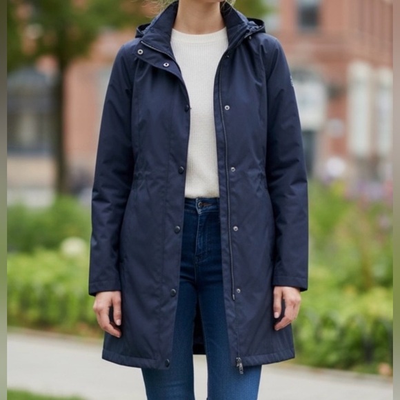 Lands' End Jackets & Blazers - NWT Land’s End American Airlines Primaloft Jacket Women’s Size Med 3 In 1 Parka